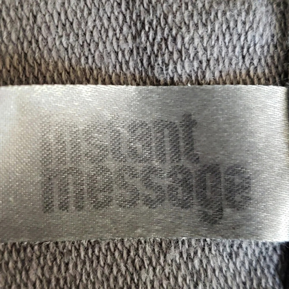 Instant Message Grey Graphic Dog Sweater - Picture 13 of 14